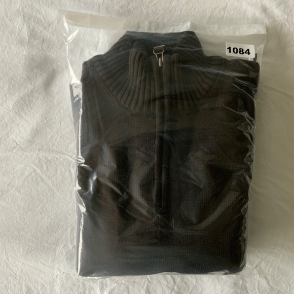 Eddie Bauer 1/4-Zip Pullover Sweater, 100% Cotton, X-Large - Picture 6 of 6